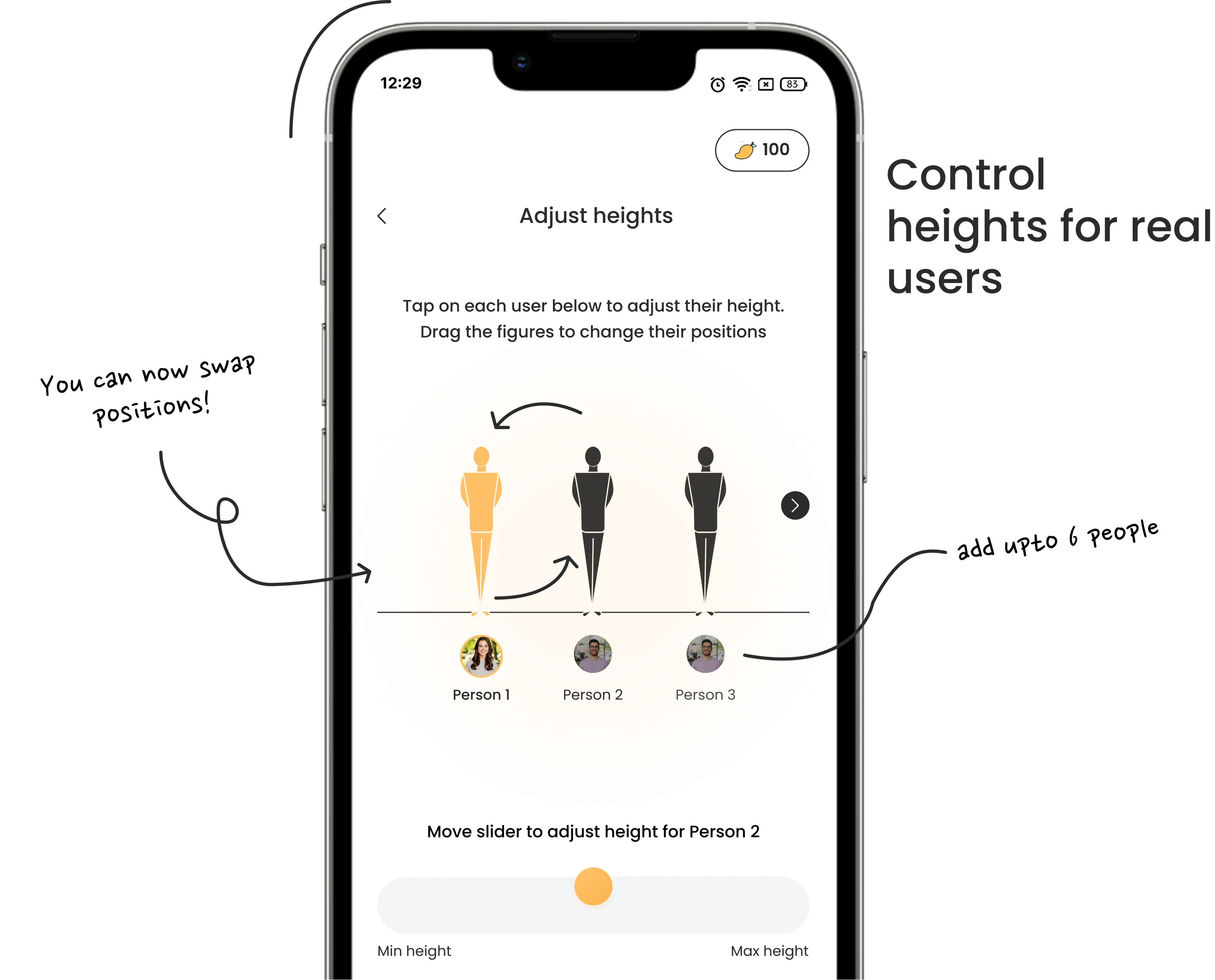 WeClick Control Features